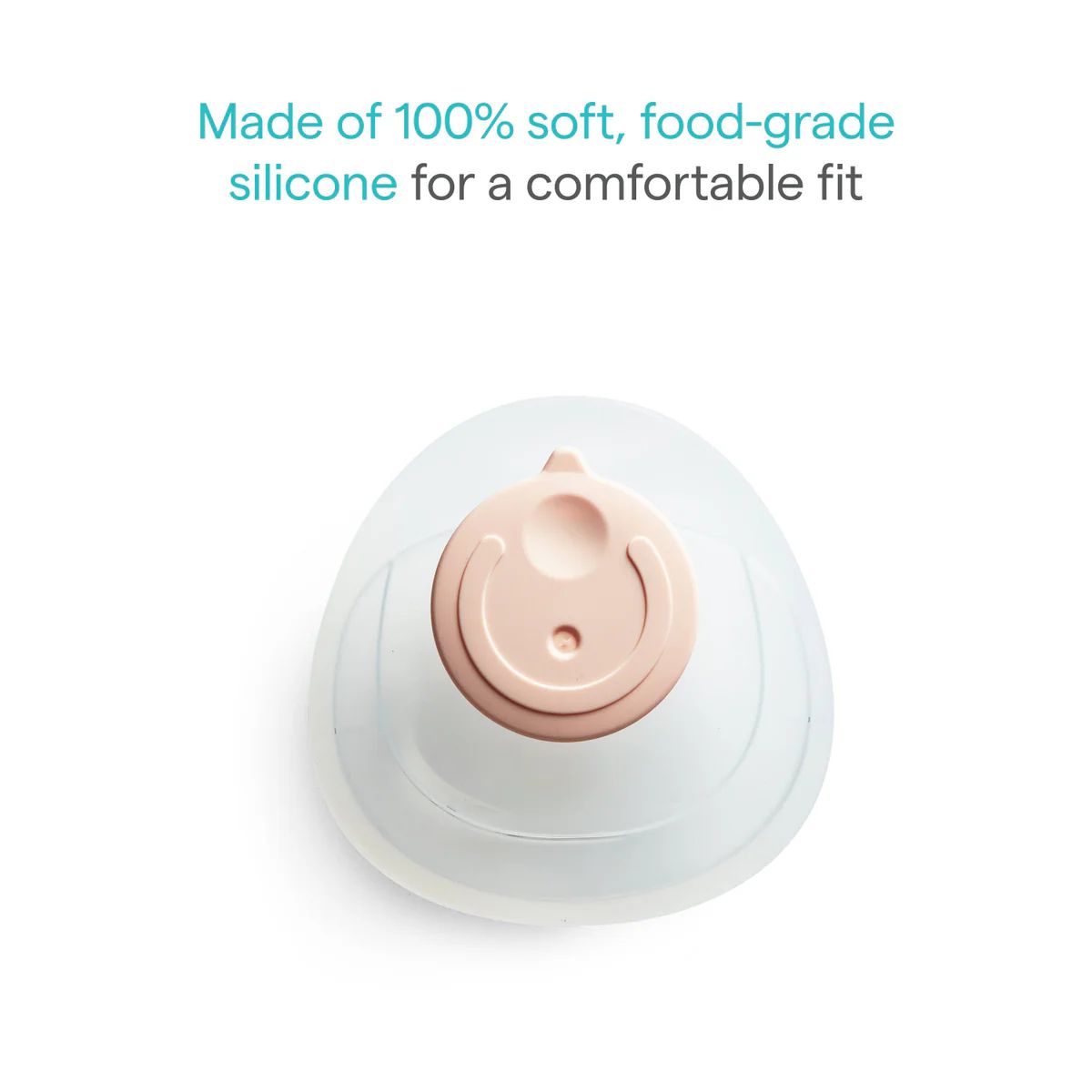 Munchkin 2pk Silicone Breastmilk Collector Cup - Soft Food-Grade Silicone