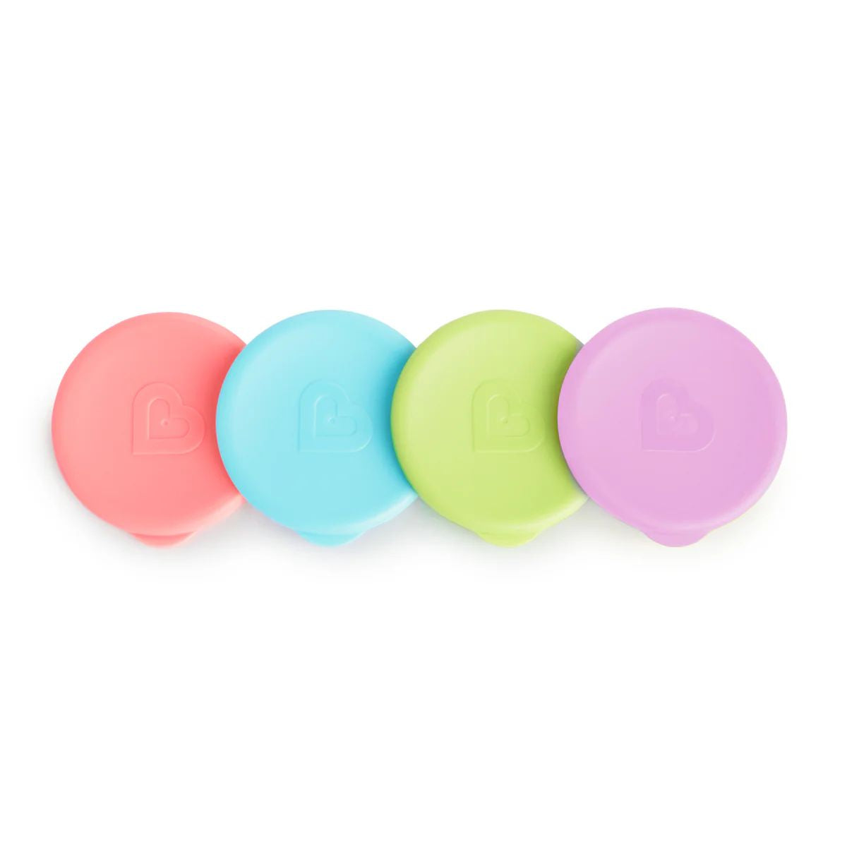 Kit Tampa Para Copos Munchkin Miracle 360° - 4 Unidades - Convenient 4-Pack for Everyday Use